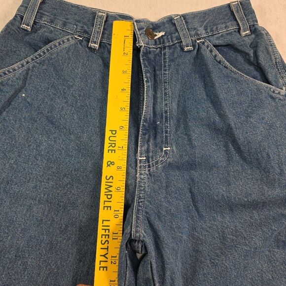 Vintage Key Carpenter Jeans Women's Size 6 Average Made in USA Workwear - Picture 6 of 11